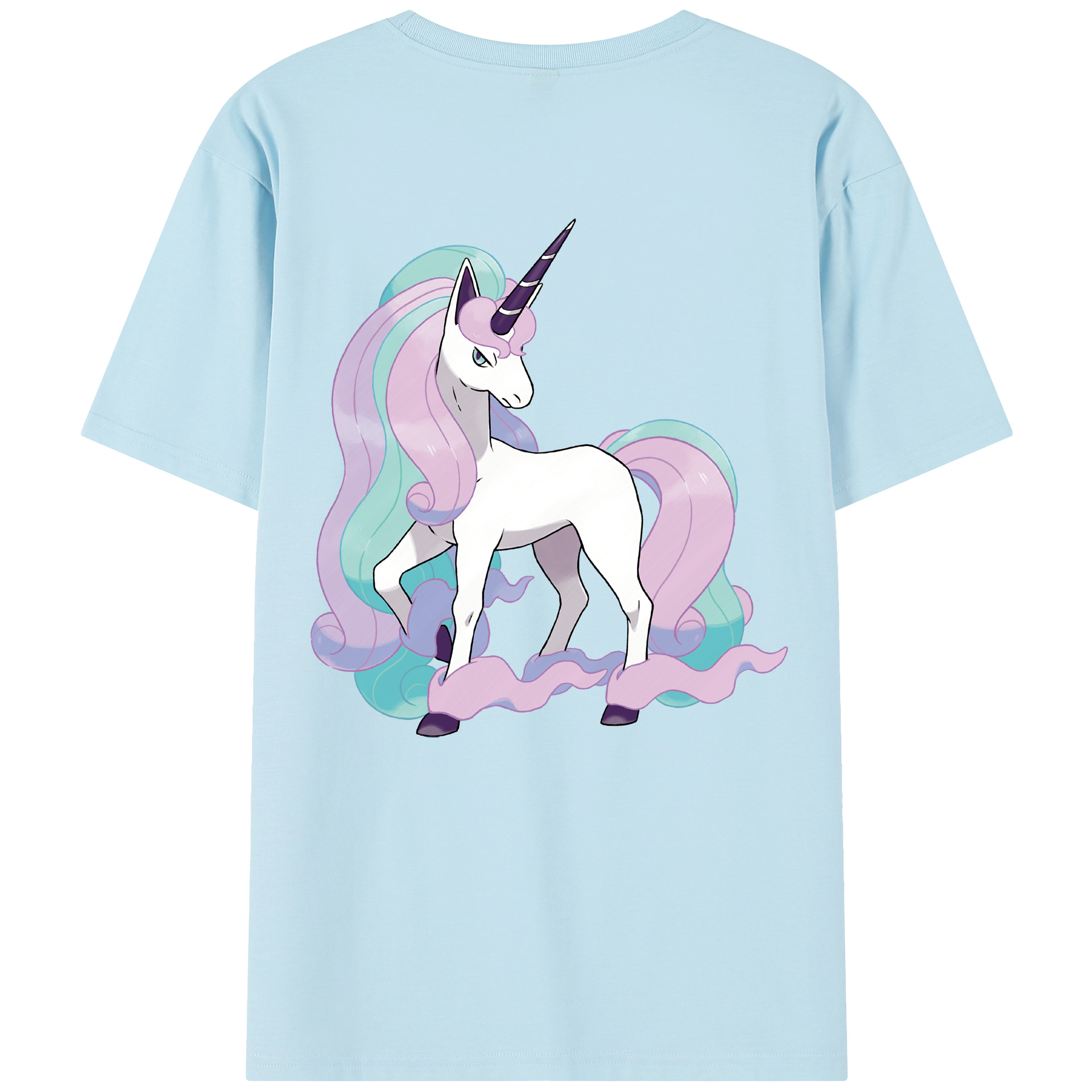 （画像用） ポケットモンスター Pokémon 綿100％半袖Tシャツ（背面プリント）
